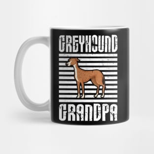 Greyhound Grandpa Proud Dogs Mug